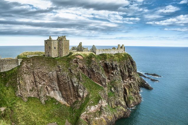 Foto di un castello scozzese